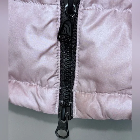 The North Face Women's Puffer Metropolis Parka Down Coat Lavender Lg Hood - Picture 11 of 11